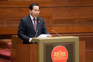 Chủ nhiệm Ủy ban Tài chính - Ngân sách của Quốc hội Lê Quang Mạnh.