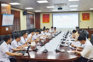 Buổi làm việc giữa Bệnh viện Hữu nghị Việt Đức và Bệnh viện Bãi Cháy. 