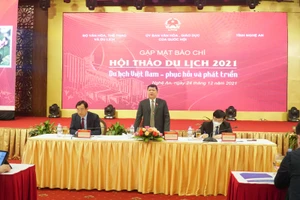 Họp báo hội thảo Du lịch 2021 với chủ đề “Du lịch Việt Nam – Phục hồi và phát triển".