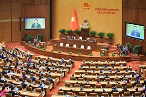 Sáng 15/1, Quốc hội khóa XV khai mạc Kỳ họp bất thường lần thứ 5.