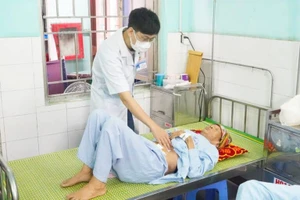 Một ngày sau mổ, sức khỏe bệnh nhân đã ổn định. Ảnh: BVCC.