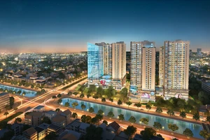  Dự án Hinode City được xem là biểu tượng mới của quận Hai Bà Trưng.