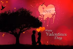 Valentine đỏ là ngày mà các chàng trai thổ lộ tình cảm của mình với đối phương (hình minh họa).