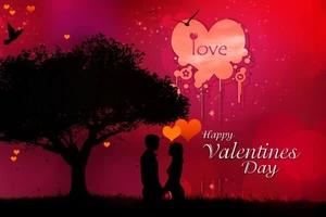 Valentine đỏ là ngày mà các chàng trai thổ lộ tình cảm của mình với đối phương (hình minh họa).