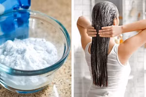 Mẹo làm tóc sáng bóng bằng các sản phẩm thay thế dầu gội