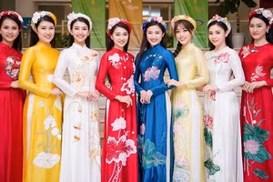 Tuần lễ Áo dài Việt 2022: Tà áo dài vẫn tỏa sáng, bất chấp Covid-19
