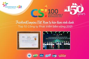 Tập đoàn sở hữu sữa cô gái Hà Lan được vinh danh top 10 doanh nghiệp phát triển bền vững