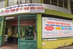 Cơ sở của Trường TC Kỹ thuật Nông nghiệp.