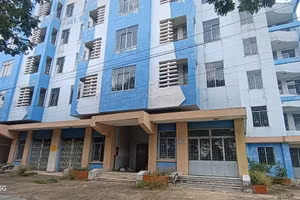 Khu tái định cư Vĩnh Lộc B (huyện Bình Chánh). (Ảnh: Quốc Hải)