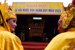 Nghi lễ độc đáo có một không hai tại Lễ hội Đền Sái 