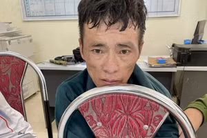 Đối tượng Lâu bị bắt sau 18 năm lẩn trốn.