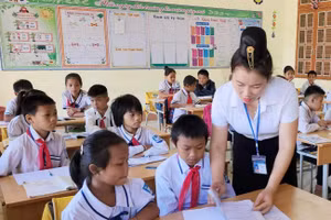 Các thầy cô giáo vùng cao ở Sơn La đặt nhiều kỳ vọng về Luật Nhà giáo.