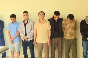 7 đối tượng tại cơ quan Công an.