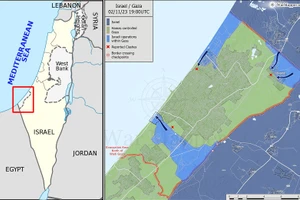 Israel đánh xuyên Địa Trung Hải, cắt rời dải Gaza làm hai phần