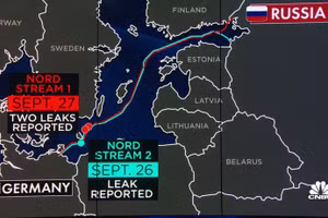 Đức chỉ ra dấu vết bàn tay đặt bom kích nổ Nord Stream 2