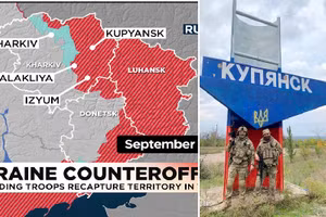 'Nga sắp cắt đôi Kupyansk để bao vây lực lượng Ukraine'