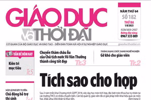 Tin tức báo in 1/8: Gỡ khó cho giáo viên