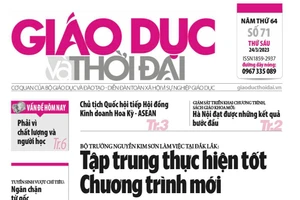 Tin tức báo in 24/3: Ngăn chặn tuyển sinh vượt chỉ tiêu