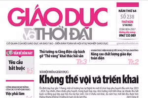 Tin tức báo in 5/10: Không thể vội vã triển khai xã hội hóa giáo dục