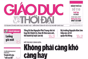 Tin tức báo in 9/5: Đề thi học sinh giỏi thế nào là phù hợp? 