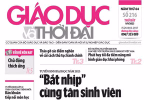 Tin tức báo in 9/9: 'Bắt nhịp' cùng tân sinh viên