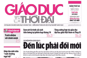 Tin tức báo in 29/9: Đến lúc phải đổi mới xã hội hóa giáo dục