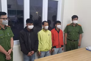 Các đối tượng tại Cơ quan CSĐT.