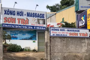 Cơ sở massage vừa bị xử phạt