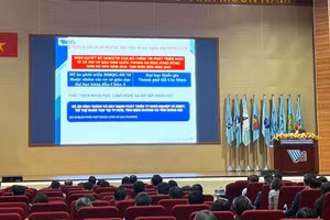 Quang cảnh hội nghị.