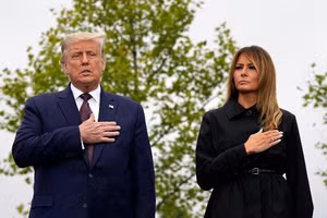 TT Donald Trump và phu nhân tưởng niệm nạn nhân vụ khủng bố 11/9