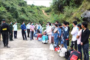 Số công dân nhập cảnh trái phép vào địa bàn huyện Mèo Vạc (Hà Giang) bị phát hiện ngày 11/9/2020. 