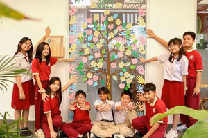 Hưởng ứng nhiều sự kiện lớn trên thế giới xuyên suốt năm học, học sinh Asian School dần được hình thành các phẩm chất công dân toàn cầu.