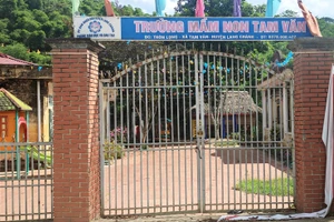 Trường Mầm non Tam Văn (Lang Chánh, Thanh Hóa).