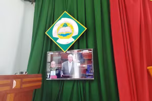 Tivi nhãn hiệu LG 32 inch được trang bị cho các trường ở Thanh Hóa.