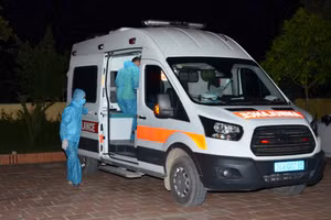 Bệnh nhân mang mã số 197386 đã được đưa đến điều trị tại Bệnh viện Phổi Thanh Hóa.