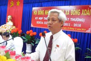 Ông Vương Đức Lâm - nguyên chủ tịch UBND thị xã Đồng Xoài (nay là Thành phố Đồng Xoài) nhiệm kỳ 2015-2020 bị kỷ luật cảnh cáo.