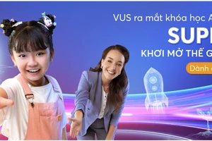 Hình ảnh giới thiệu về “VUS SuperKids thế hệ mới”.