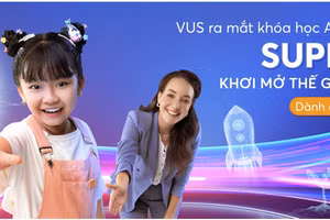 Hình ảnh giới thiệu về “VUS SuperKids thế hệ mới”.