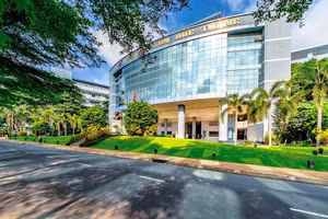 Trụ sở chính Trường Đại học Tôn Đức Thắng tại Q.7, TPHCM.