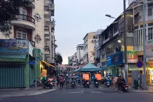 Một điểm phong tỏa tại khu Vườn Chuối, Q.3, TPHCM.