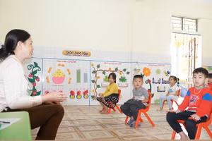 Việc bảo đảm chế độ, quyền lợi giúp giáo viên mầm non hợp đồng theo Nghị định 06 và 09 yên tâm công tác.