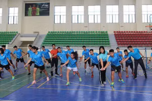 Đào tạo giáo viên giáo dục thể chất tại Trường Đại học Sư phạm Thể dục thể thao Hà Nội. Ảnh: NTCC