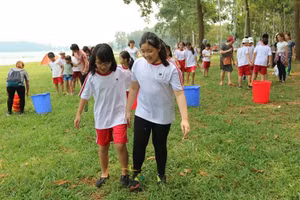 Một buổi vui chơi giã ngoại của học sinh. Ảnh minh họa Internet