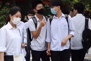 Thí sinh tham dự Kỳ thi tốt nghiệp THPT 2021. Ảnh minh hoạ/Internet