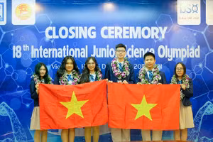 Đội tuyển Việt Nam đạt thành tích xuất sắc tại kỳ thi Olympic Khoa học trẻ quốc tế 2021.