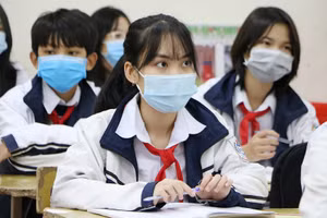 Công tác ôn tập cho học sinh khối 9 chuẩn bị thi vào lớp 10 cũng được các trường chủ động triển khai phù hợp với thực tế.