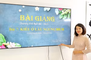 Một trong những xu hướng giáo dục được dự đoán trong năm 2022 là phát triển mạnh dữ liệu, học liệu số.