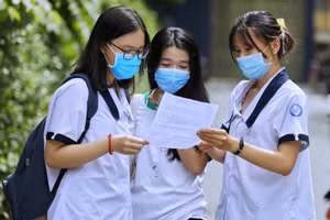 Thí sinh tham dự Kỳ thi tốt nghiệp THPT 2021. Ảnh: Internet
