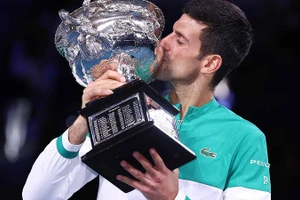 Novak Djokovic vô địch Australia mở rộng 2021.