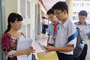 Các trường cần chấm dứt việc vận động, tuyên truyền học sinh không đăng ký tham dự kỳ thi tuyển sinh vào lớp 10. Ảnh minh họa: Internet